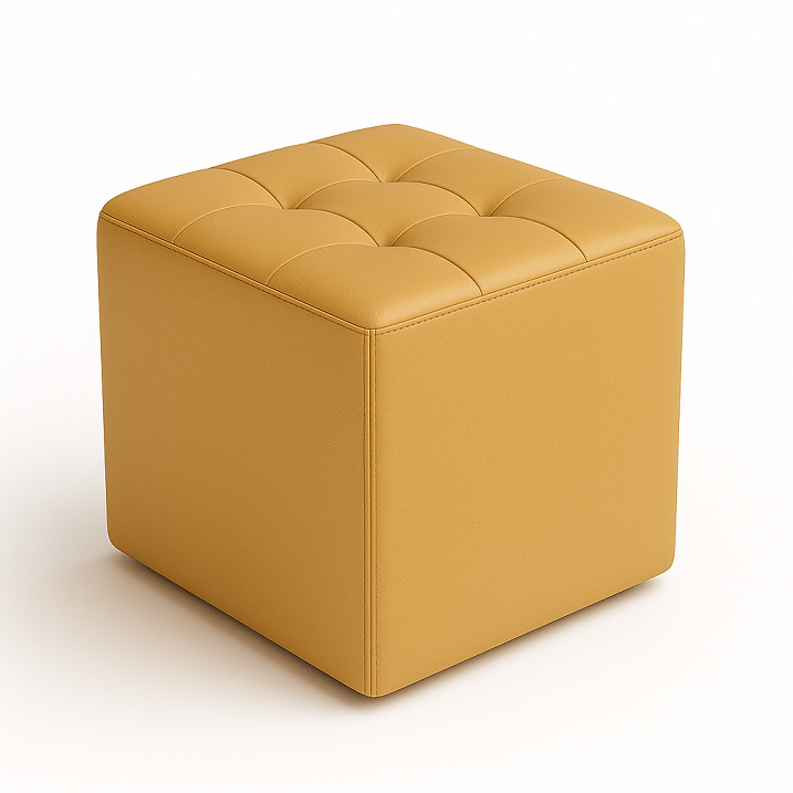 Диван офісний - пуф HAPPY LX (шкірозамінник) MINIMALIST, 360*360*380 мм